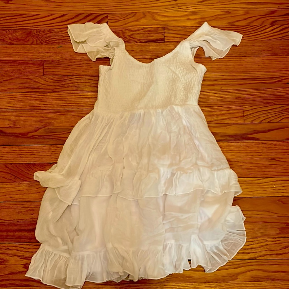 white dress